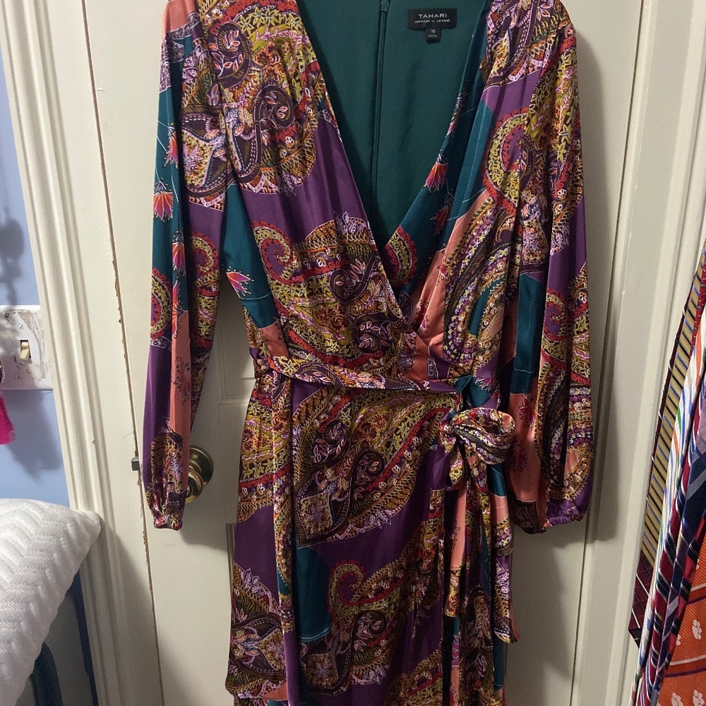 Tahari Paisley Dress